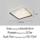 DecorBites™ LED Chandelier: Modern Lighting Fixture for Home Decor, White Lustre Lights