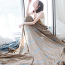 DecorBites™ Kawaii Fish Cotton Gauze Blanket