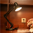 DecorBites™ Adjustable Swing Arm LED Desk Lamp with Switch for Office Reading and Bedside