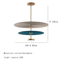 DecorBites™ Cotton Round Pendant Lights for Modern Minimalist Home Decor