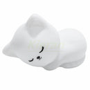 DecorBites™ Cat LED Night Light - USB Rechargeable, Seven Colors, Soft Silicone