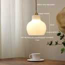 DecorBites™ Green Glass LED Pendant Lights Modern Hanging Lamp Home Decor