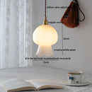 DecorBites™ Copper Walnut LED Pendant Lights, Modern Hanging Lamp for Hallway, Bedroom, Dining Room