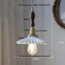 DecorBites™ Ceramic Copper Pendant Light Bar Coffee Kitchen E27 Knob Switch LED Fixture