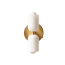 DecorBites™ French Cream Double Headed Glass Wall Lamp for Bedroom and Living Room