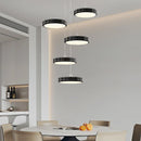 DecorBites™ Circular Dimmable Pendant Light Modern Chandelier for Dining Room, Kitchen Island