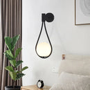 DecorBites™ Glass Ball Golden LED Wall Lamp for Living Bedroom, Minimalist Nordic Design
