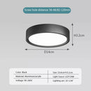 Ultra slim white minimalist ceiling light bedroom modern led lamp
