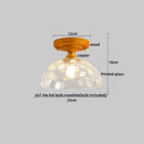 DecorBites™ Copper Wood LED Ceiling Lamp Modern Indoor Lighting Fixtures