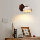 DecorBites™ Canopy LED Wall Light Yellow Travertine Modern Iron Bedside Lamp