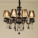 DecorBites™ Crystal Pendant Chandelier for Luxurious Living Room, Restaurant, Bedroom & Villa