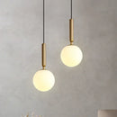 DecorBites™ Glass Ball Pendant Chandeliers for Dining Room Bedroom Lighting