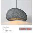 DecorBites™ Japanese Wabi Sabi LED Pendant Lamp Modern Simple Living Room Bedroom Chandelier