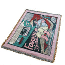 DecorBites™ Guitar Boy Throw Blanket - Boho Leisure Decor for Living Room or Camping