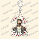 Hot The Boys TV Show Keychains Homelander Billy Butcher Starlight Key Chain Ring for Bag Hero Pendant Keyring Jewelry Fans Gifts