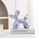 DecorBites™ 22cm Balloon Dog Ceramic Sculpture Decor Statue Office Gift