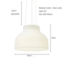 DecorBites™ LED Chandelier: Nordic Pendant Light for Home Decor in Living, Dining, Kitchen, Bedroom