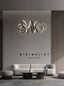 DecorBites™ Creative Twisted LED Chandelier for Living Room Bedroom Lighting