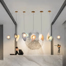 DecorBites™ Glass Indoor Pendant Lights for Dining Room Kitchen Bar Shop