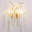 DecorBites™ Crystal LED Wall Light Sconces for Living Room Bedroom, Modern Interior Wall Lamp