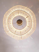 DecorBites™ Crystal Bead Chandelier LED Lights for Modern Luxury Home Decor & Bedroom