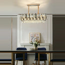 DecorBites™ Crystal Modern Pendant Light: Luxury Indoor Fixture for Home Decor