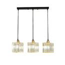 DecorBites™ Crystal Trio Pendant Light for Modern Spaces