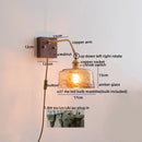 DecorBites™ LED Wall Sconce Pull Chain Switch Modern Style Light Fixtures