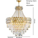 DecorBites™ Deluxe Crystal LED Pendant Lamp - Elegant Home Decor Lighting