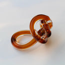 DecorBites™ Geometric Glass Twine Knot Ornament Home Decor