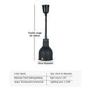 DecorBites™ Electric Heat Lamp Telescopic Food Preservation Pendant Light for Restaurants