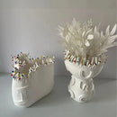 DecorBites™ Coral Shapes Flower Pot Vase Ceramic Handicraft Home Decoration