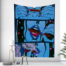 DecorBites™ Abstract Woman Tarot Card Tapestry Wall Hanging for Boho Room Decor