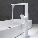 DecorBites™ Gold Brass Bathroom Basin Faucet, Single Handle Hot & Cold Mixer Tap