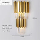 DecorBites™ Gold Crystal LED Pendant Lights for Dining Room - Stunning Indoor Suspension Fixtures