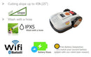 Lawn Mower Robot Robotic Lawnmower App Control with Wifi Bluetooth for 600m² Household Garden care