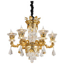 DecorBites™ Crystal Chandelier: Modern, Simple Luxury Lighting for Living Room, Restaurant, Home