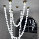DecorBites™ Glass Gold Pendant Light for Living Room Luxury Bubble Necklace