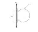 DecorBites™ Circular Wall Lamp: Nordic Designer Sconces for Stylish Home Decor