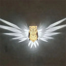 Nordic Lion Vulture Owl Head Wall Mounted Art Sculpture with 3D LED Animals Head Art Wall Luxury Home Wall DIY Decoration