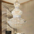DecorBites™ Crystal Duplex Decorative Luxury Lighting for Hotel Lobbies and Living Rooms