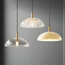 DecorBites™ Glass Pendant Light: Stylish Ceiling Lamp for Home Kitchen Dining Room Entryway