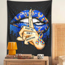 DecorBites™ Abstract Psychedelic Tapestry Wall Hanging Hippie Boho Art Home Decor