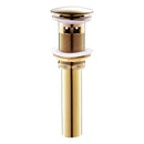 DecorBites™ Gold Basin Faucet: Single Handle Bathroom Sink Tap & Brass Lavatory Mixer