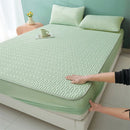 DecorBites™ Cute Cartoon Pattern Cooling Fitted Sheet with Natural Latex Fabric