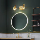 DecorBites™ Gold Crystal Wall Lamp for Home Decoration and Lighting