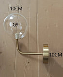 DecorBites™ Glass Ball Wall Lamps for Bedroom, Staircase, Corridor - Modern Nordic Design