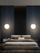 DecorBites™ Glass Ball LED Pendant Chandelier for Dining and Bedroom