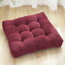 DecorBites™ Inyahome Square Floor Pillow Thick Cushion for Meditation, Yoga, Outdoor, Office