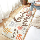 DecorBites™ Cozy Faux Lamb Wool Bedside Rug for Bedroom Decor Anti-Slip Soft Living Room Carpet